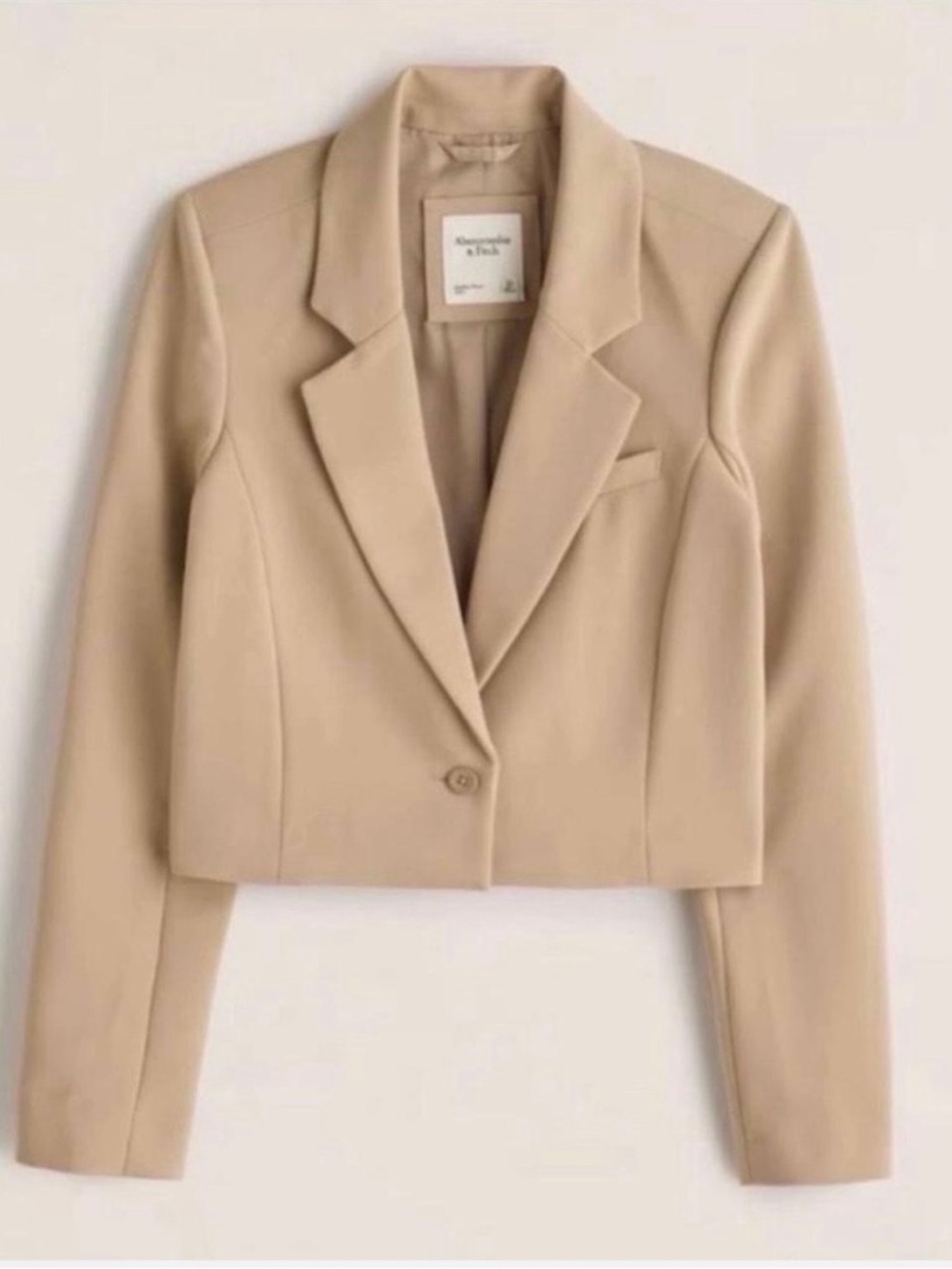 Abercrombie & Fitch Cropped Blazer